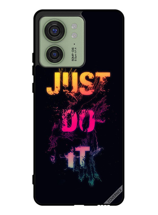 Covernex Protective Case Cover For Motorola Edge 40 Just Do It - Image 1
