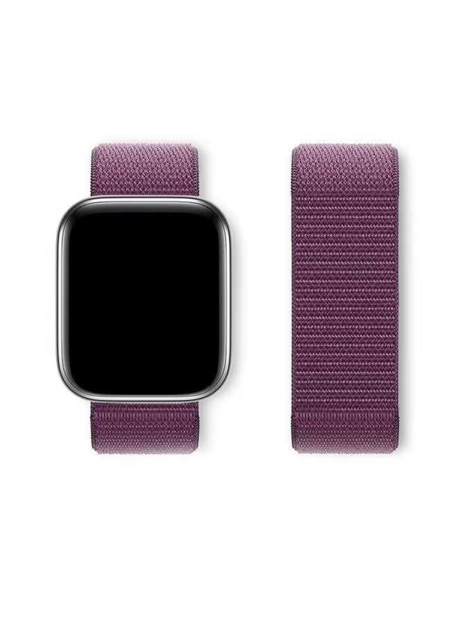 Nylon Sports Band Compatible With Apple Watch Straps 44mm, 45mm, 45mm, 49mm Sizes; Adjustable Loop Allows for Breathability and Fits Apple Watch Bands From Series 11/10/9/8/7/6/5/4/Ultra/Ultra2/Ultra3/SE/SE2/SE3 - Image 3