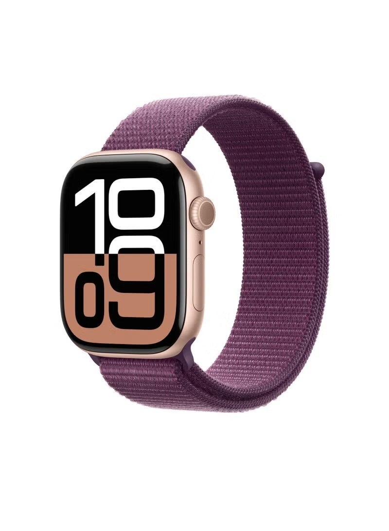Nylon Sports Band Compatible With Apple Watch Straps 44mm, 45mm, 45mm, 49mm Sizes; Adjustable Loop Allows for Breathability and Fits Apple Watch Bands From Series 11/10/9/8/7/6/5/4/Ultra/Ultra2/Ultra3/SE/SE2/SE3 - Image 1