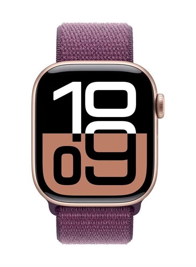 Nylon Sports Band Compatible With Apple Watch Straps 44mm, 45mm, 45mm, 49mm Sizes; Adjustable Loop Allows for Breathability and Fits Apple Watch Bands From Series 11/10/9/8/7/6/5/4/Ultra/Ultra2/Ultra3/SE/SE2/SE3 - Image 2