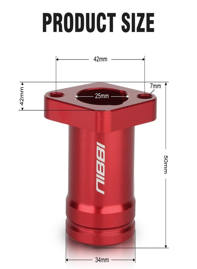 NIBBI Coleman intake manifold,fit for Coleman b200 ct200u bt200x Predator 212 Engine Performance Parts Go Kart Mini Bike (Red) - Image 2