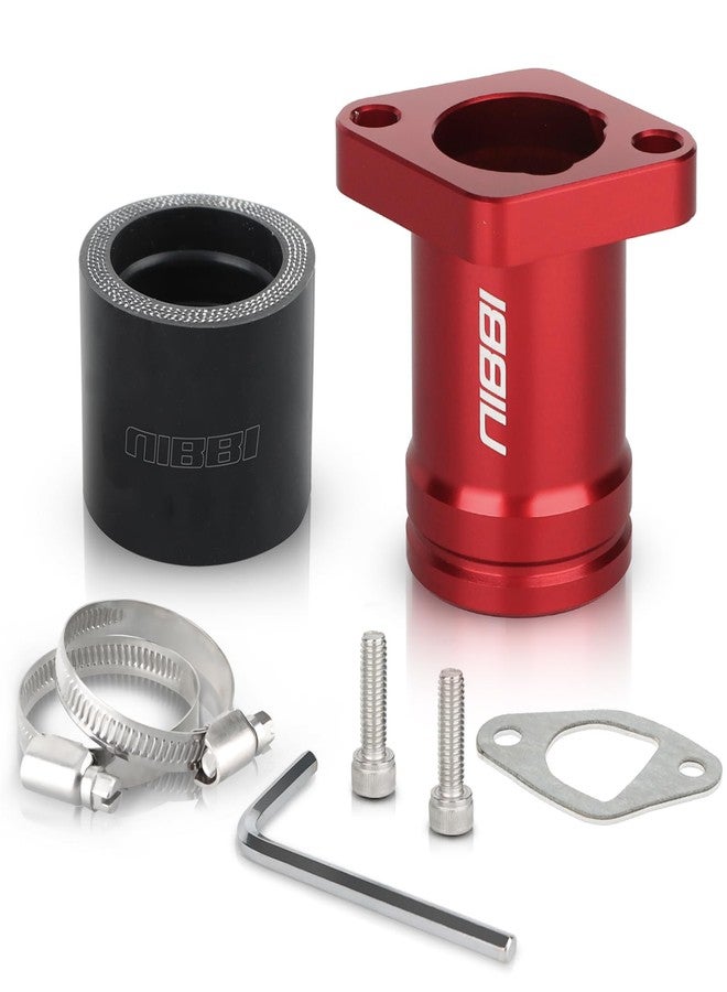 NIBBI Coleman intake manifold,fit for Coleman b200 ct200u bt200x Predator 212 Engine Performance Parts Go Kart Mini Bike (Red) - Image 1