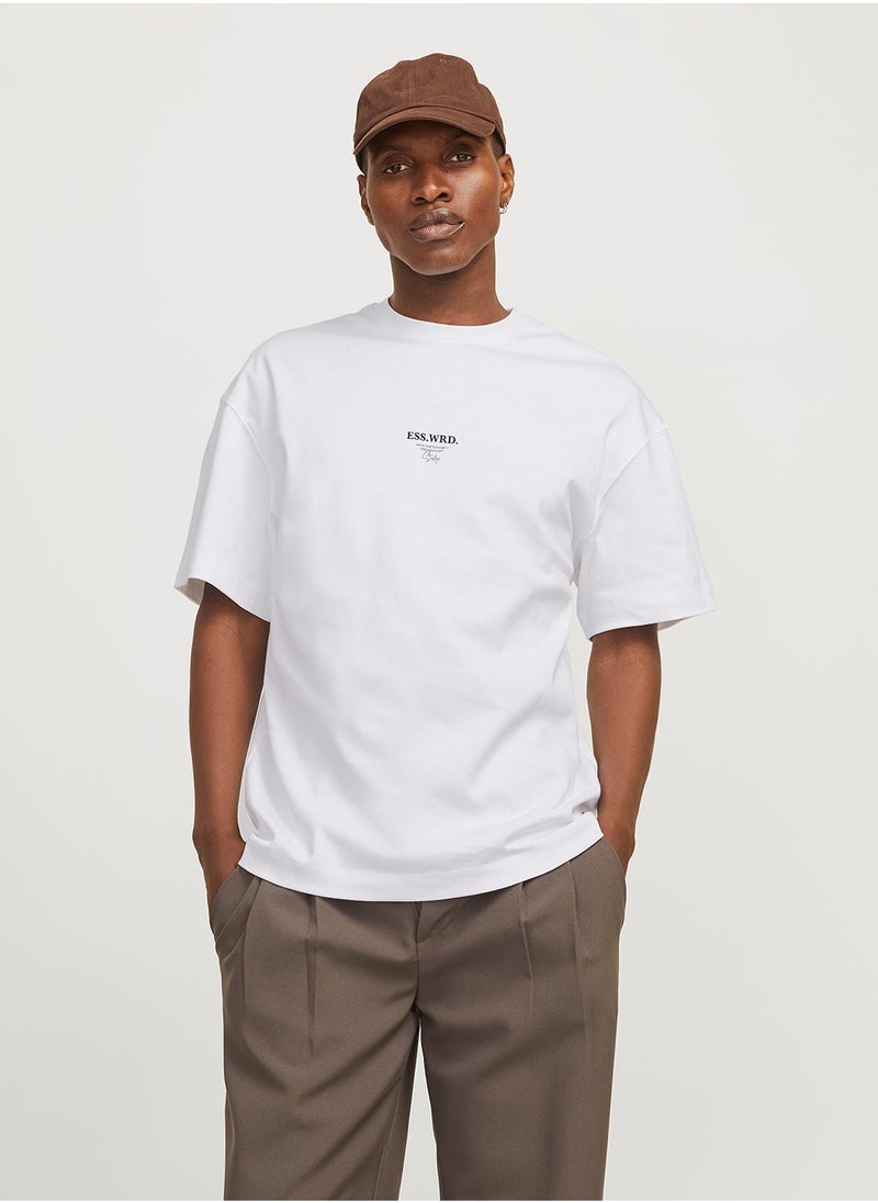 JACK & JONES Jjeurban Studio Crew Neck T-Shirt  - Image 1