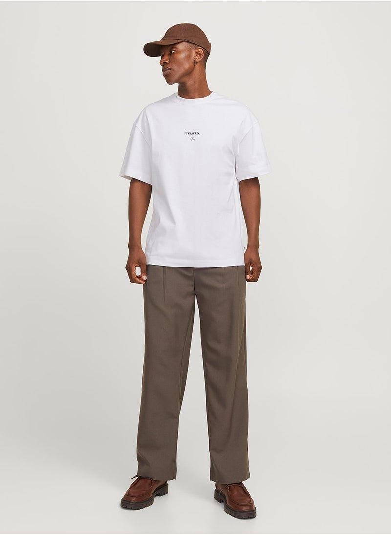 JACK & JONES Jjeurban Studio Crew Neck T-Shirt  - Image 3