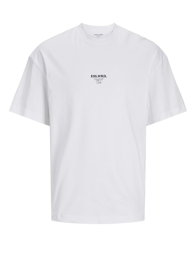 JACK & JONES Jjeurban Studio Crew Neck T-Shirt  - Image 4