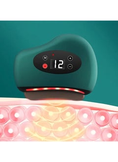 Vibration Electric Gua Sha Scraping Massager, 9 Levels, Stone Needle, Hot Compress, Massage, Light Massage Tool, Heated Guasha Machine Stone WarmersStone Warmers
