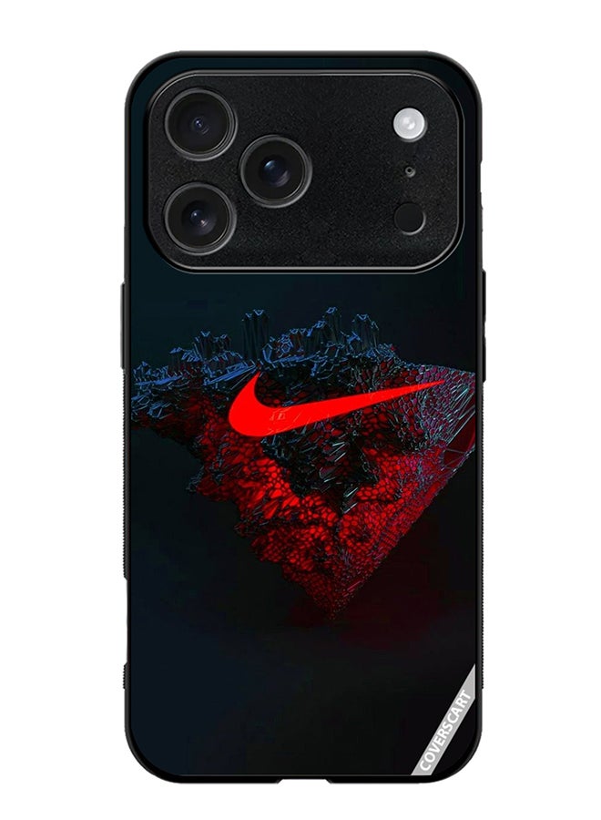 COVERSCART غطاء حماية لجهاز آبل آيفون 17 برو ماكس بتصميم نايك متعدد الألوان