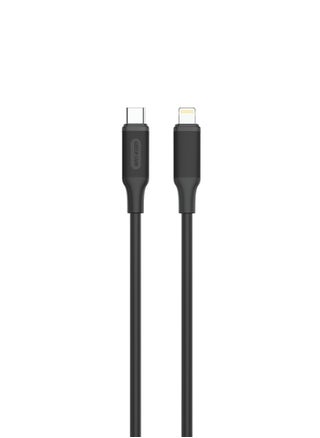 USB-C to Lightning PVC Cable 3M / 480mbps Transfer Speed / Quick Charge Capability / Wide Compatibility / 27W Charging / 10000 Bends Life Span / Secure & Safe / Charge & Sync - Black - pzsku/Z3C60FF75D153AE93F7E0Z/45/_/1732022697/35581458-40e8-431f-a9af-a1beccacd657