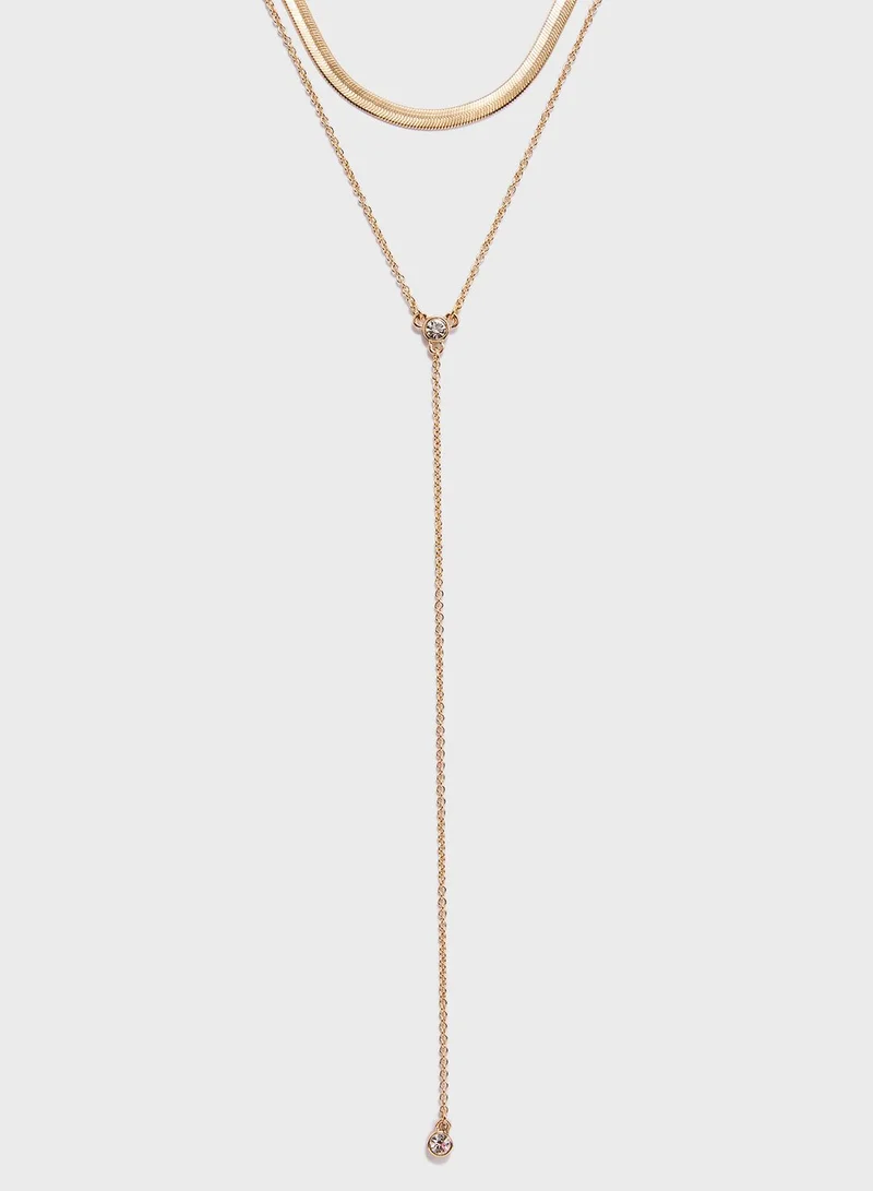 FOREVER 21 2 Pack Layered Chokers