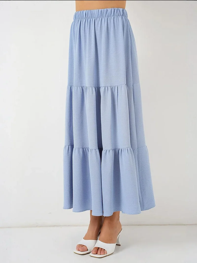 بيغ دارت تنورة ماكسي بنقوش بارزة من