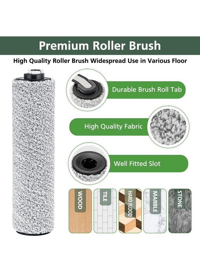 isinlive 【Only S5 Combo】Brush Roller Replacement Parts for Floor ONE S5 Combo Cordless Wet Dry Vacuum Cleaner, 2 Pack Brush Rollers + 2 Pack Vacuum HEPA Filters (Only Fit S5 COMBO) - Image 5