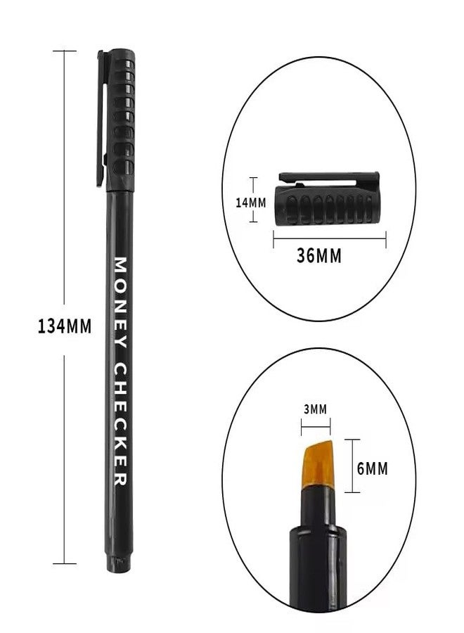 Veltec Counterfeit Money Bill Detector Pen - Easy to Use and Reliable Universal Currency Fake Bill Checker for Personal & Commercial Use - Ensures Authenticity and Prevents Fraud (2 Pack) - Image 3