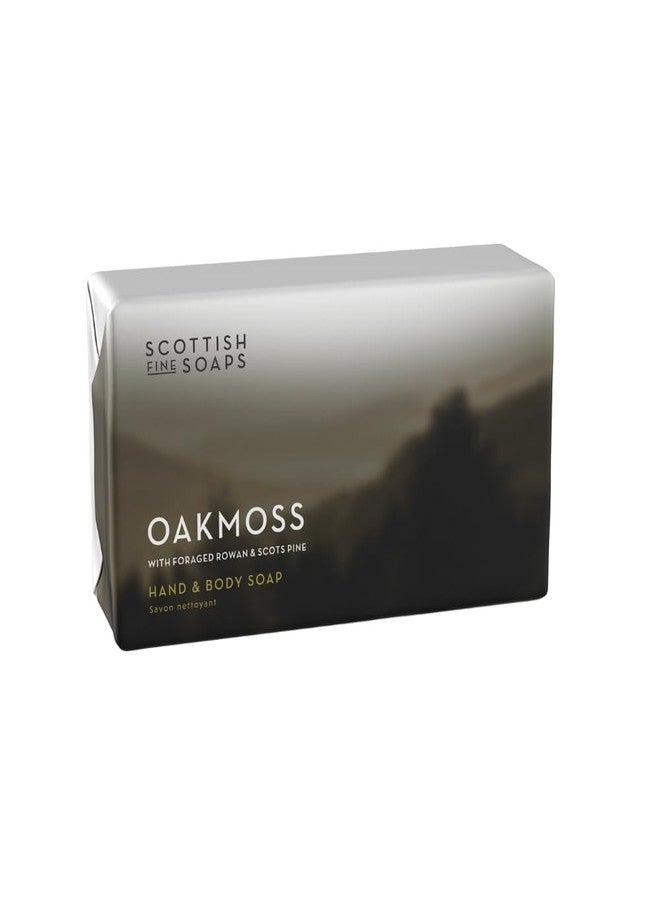 Scottish Fine Soaps Oakmoss Hand and Body Soap 220g wrapped - Image 1