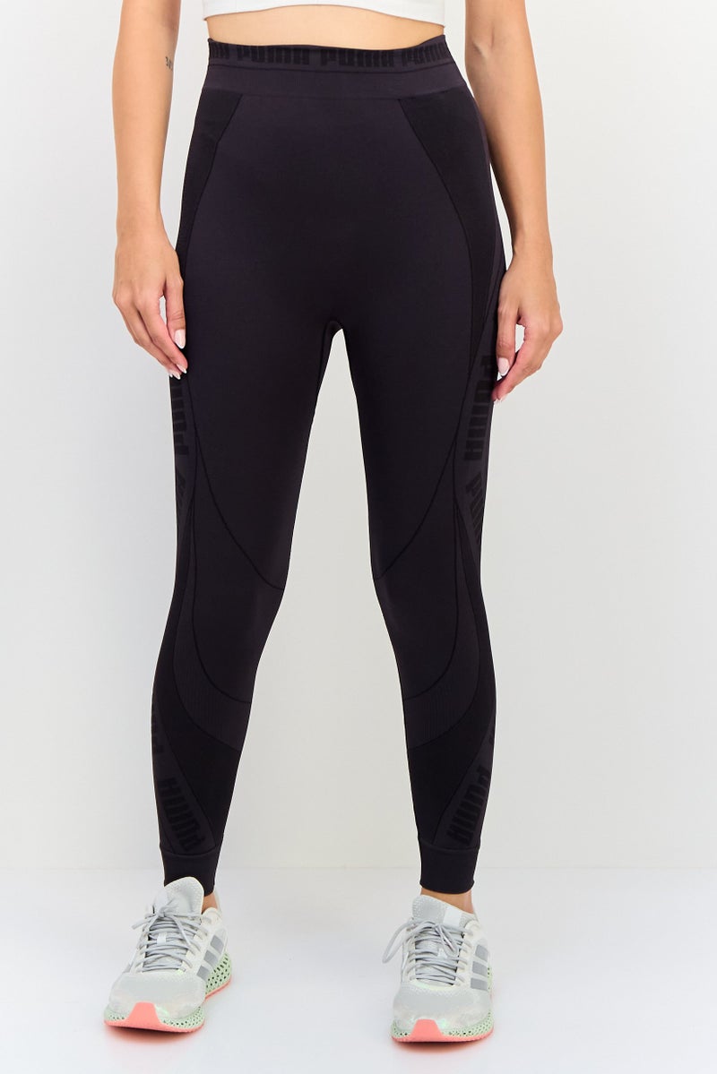 PUMA ليجنغز تدريب ضيقة للنساء، سوداء - Image 1