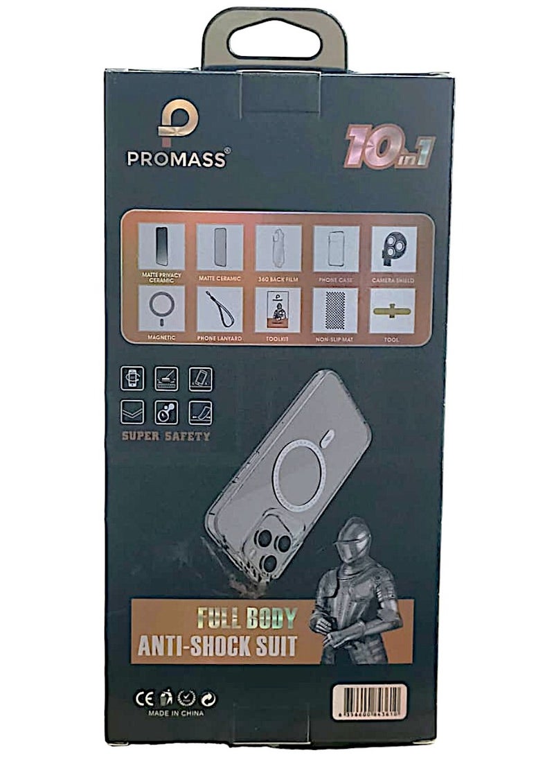 بروماس أقوى باقة - باقة الحماية الكاملة لجهاز iPhone 15 Pro Max (10 في 1) - Image 2