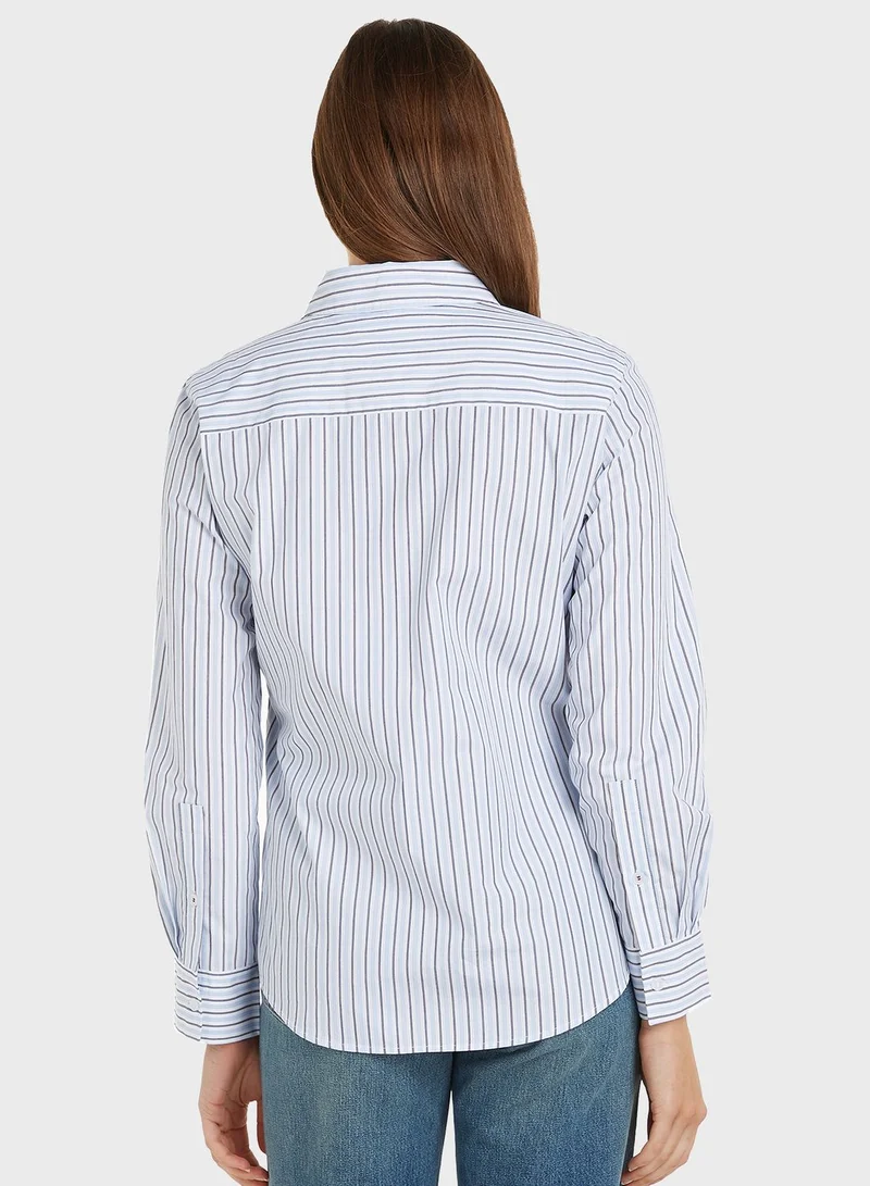 TOMMY HILFIGER Striped Button Down Shirt