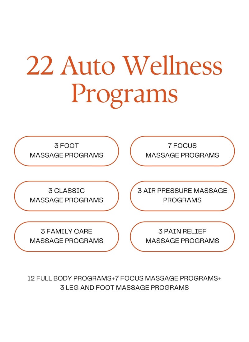 Jimny Massage Chair,Magnetic Massage Mechanism, 22 Auto Programs, Heat Theraphy, Zero Gravity, Intelligent Voice and Bluetooth - Massage Chair with 10 Years Warranty - Orange - pzsku/Z3C61E45DA0E0C5C8C6A1Z/45/_/1737114708/58f66f14-2a24-487f-95ab-f3287d8add59