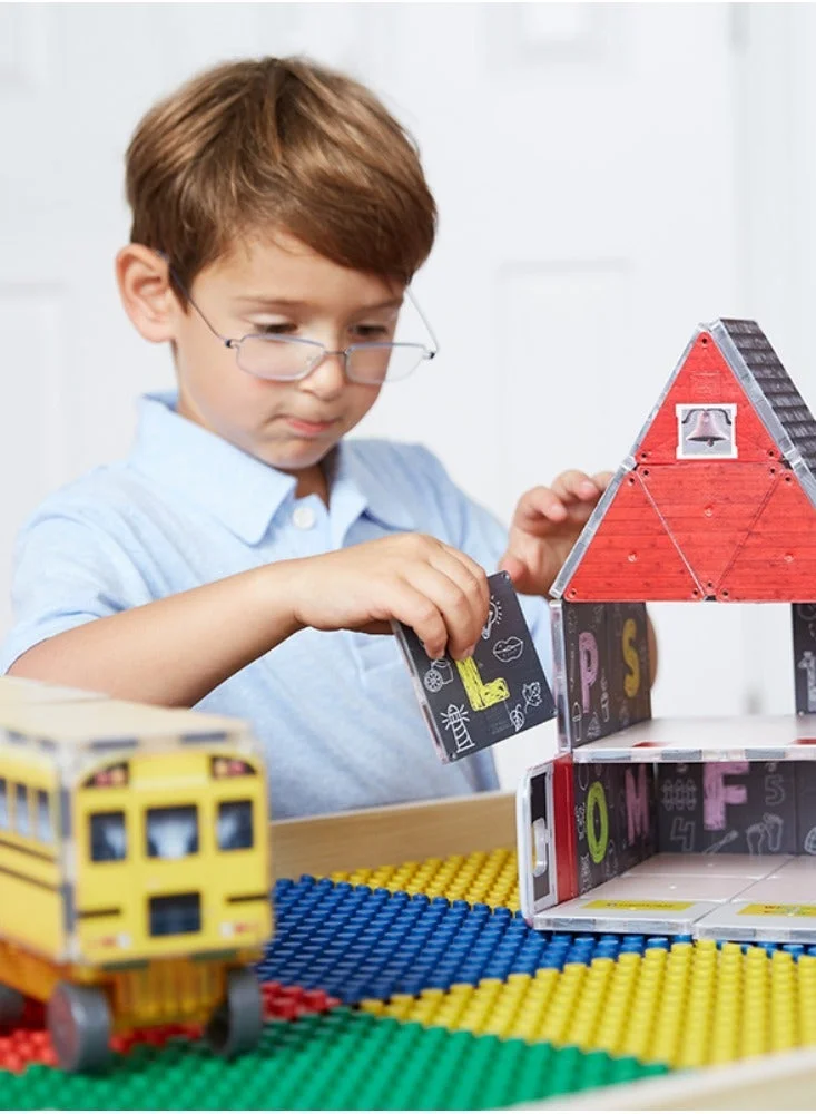 MAGNA-TILES CreateOn ABC School House