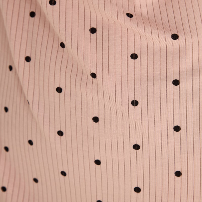 سبلاش فيڤ فستان نوم دانتيل منقط - Image 4