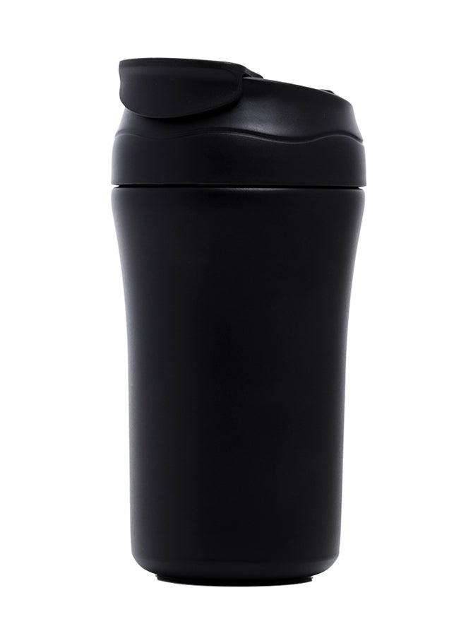 HYDROBREW زجاجة ماء معزولة مزدوجة الجدار 400 مل - أسود - Image 2