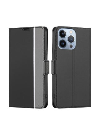 For iPhone 13 Pro Twill Texture Side Button Leather Phone Case (Black) - pzsku/Z3C62358F241DA72F51BAZ/45/_/1724125259/500317e5-38c3-4251-91b5-60b50ee00e3f