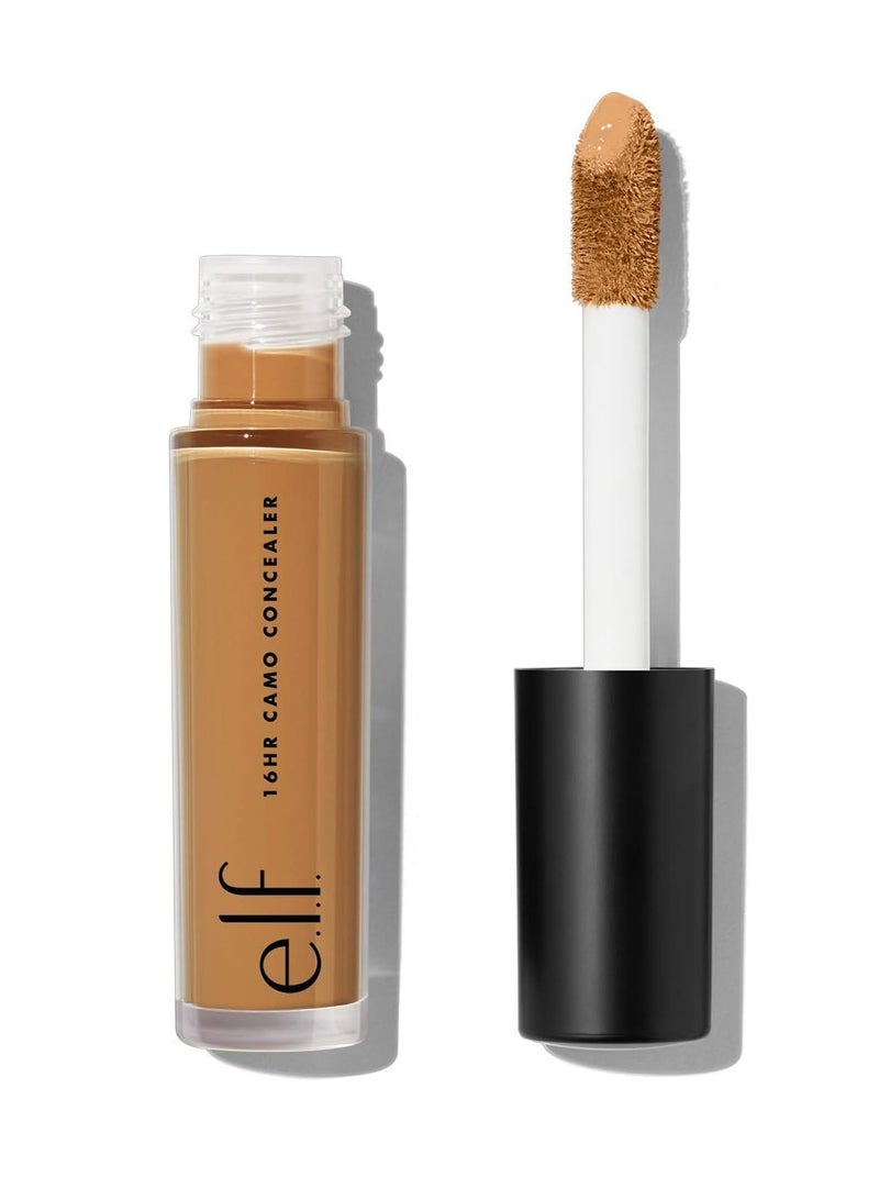 elf Hydrating Camo Concealer, Lightweight, Full Coverage, Long Lasting, Conceals, Corrects, Covers, Hydrates, Highlights, Satin Finish (Deep OLIVE ) - Image 1