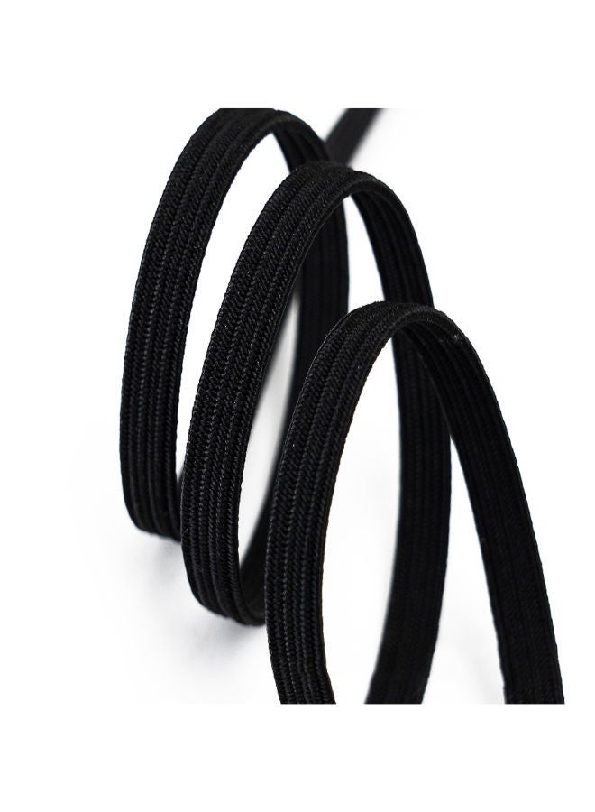 NIBEMINENT Elastic Rubber Band For Clothes Black 15 x 8 8centimeter  - Image 4