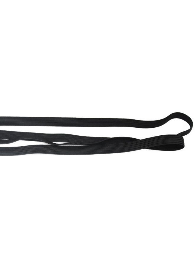NIBEMINENT Elastic Rubber Band For Clothes Black 15 x 8 8centimeter  - Image 3