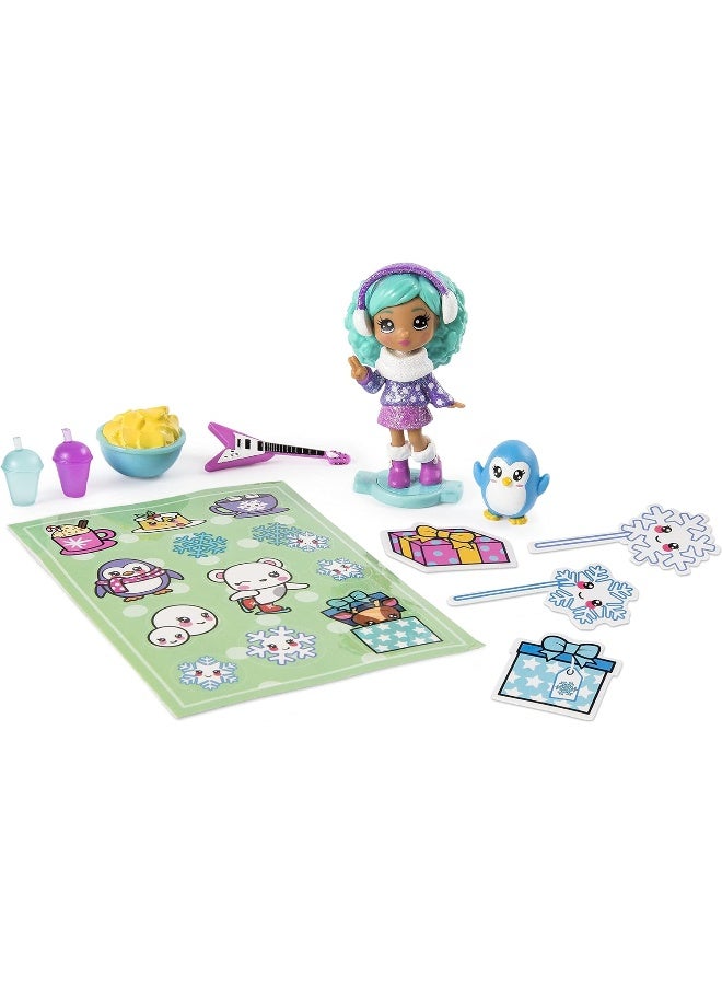 Spin Master Party Popteenies - Double Surprise Popper, with Confetti, Collectible Mini Doll & Accessories, for Ages 4 & Up (Styles May Vary)