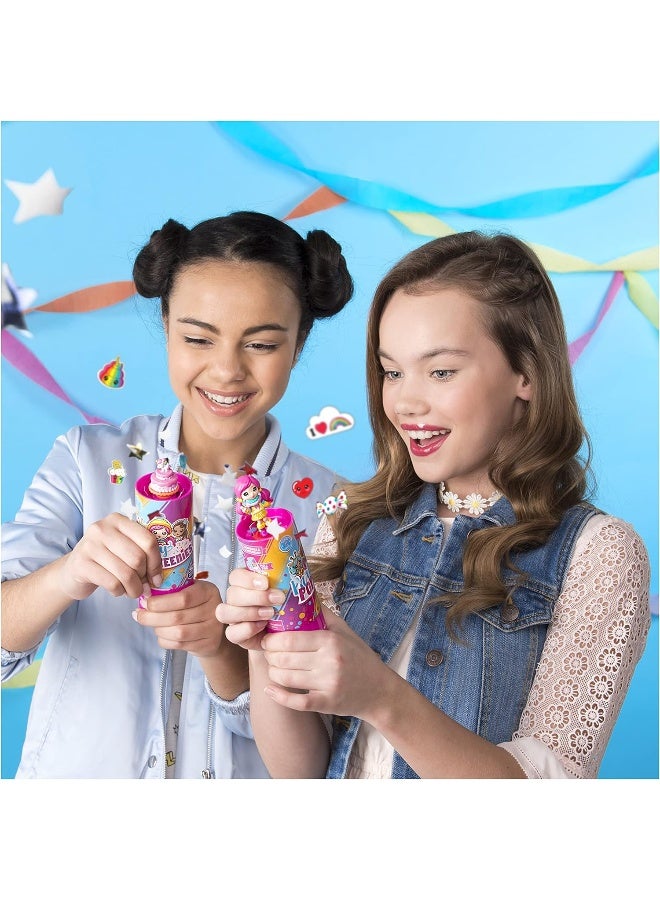 Spin Master Party Popteenies - Double Surprise Popper, with Confetti, Collectible Mini Doll & Accessories, for Ages 4 & Up (Styles May Vary)