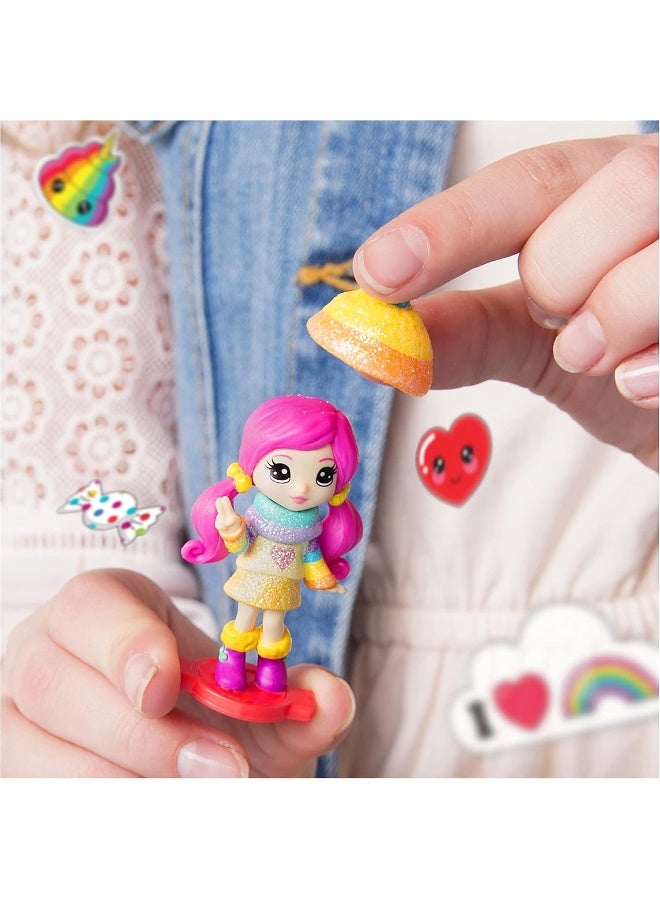 Spin Master Party Popteenies - Double Surprise Popper, with Confetti, Collectible Mini Doll & Accessories, for Ages 4 & Up (Styles May Vary)