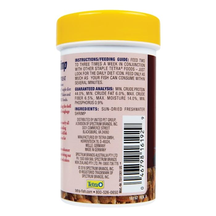 Tetra BabyShrimp 0.35 Ounce, Natural Shrimp Treat For Aquarium Fish (033197) - Image 2