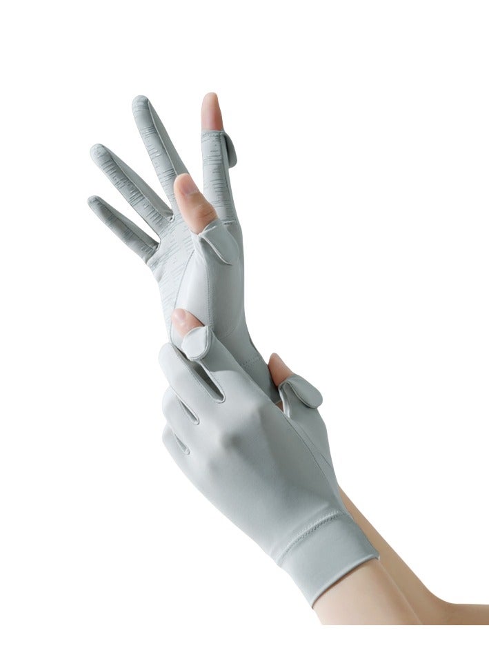 Women's Gloves Driving Gloves Non-slip Sun Protection Summer UV Protection Gloves - Image 5