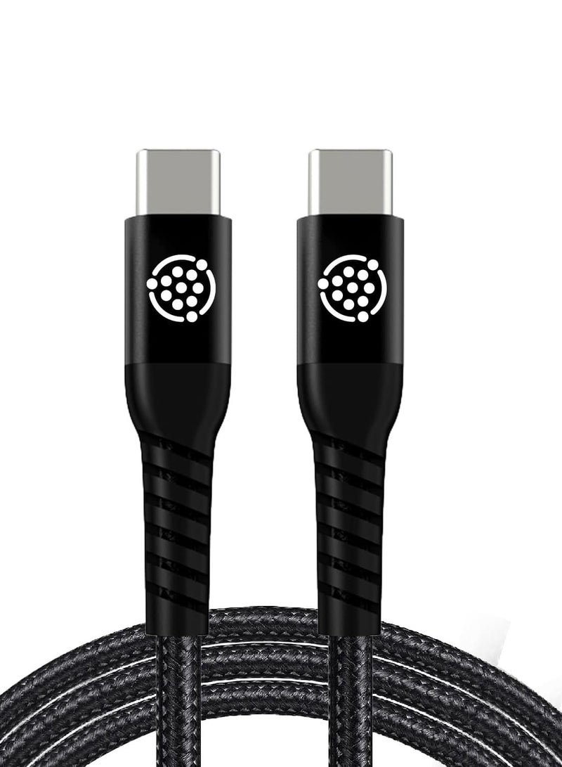 DOTS BLUE USB-C TO USB-C 100W DATA CABLE - Image 3