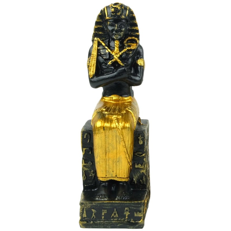TRANSGOOD Egyptian Pharaoh Mini Size Statue Tutankhamun Figurine Collectible Decorative Sculpture Egypt Souvenirs - Image 5