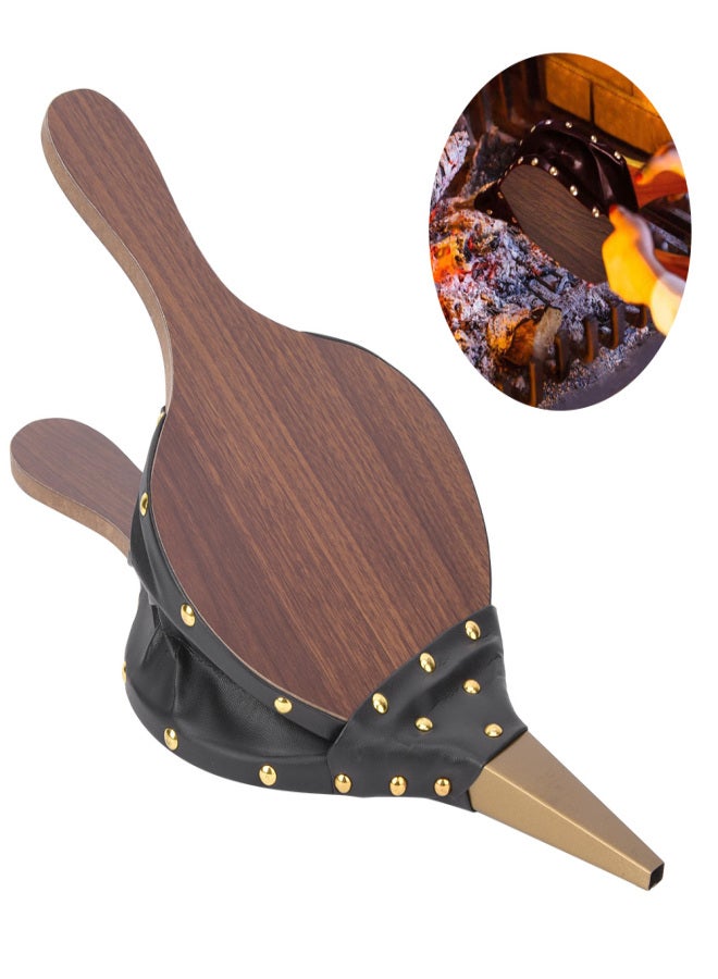 Craft Manual Solid Wood Bellows Craft Collection Handicrafts for Fire and Dust Removal - Image 4