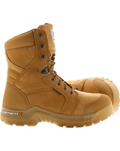 Carhartt Footwear CMF8058 Rugged Flex® 8-Inch Waterproof Insulated Work - 10 ½ W - Wheat - Image 3