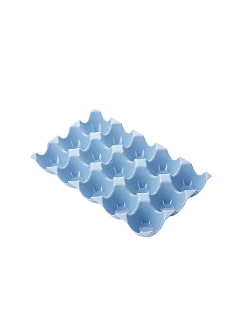 TERXA TERXA 15 Cup Egg Holder Tray Eggs Storage Rack With Lid Egg Storage Box Plastic Egg Basket Egg Container Tray Kitchen Tool Accessories Pack of 2 PCsMulticolor  - Image 1