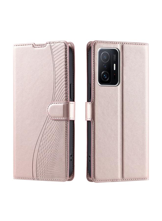 Case For Xiaomi Mi 11T / 11T Pro Voltage Ultra-thin Dot Leather Phone Case