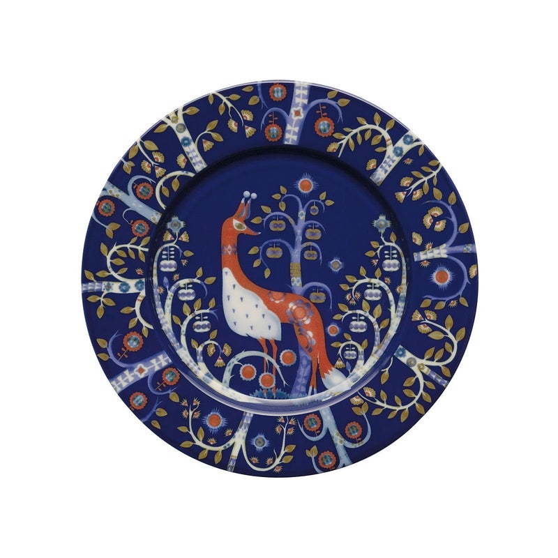 Iittala Taika Salad Plate Blue 812Inch
