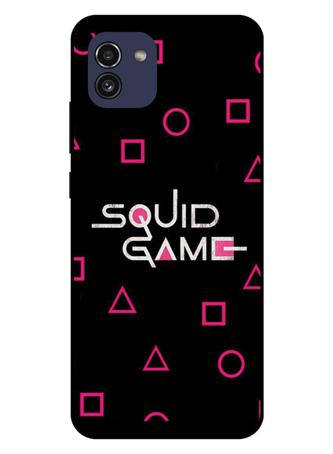 EYE CATCH Printed Protective Case Cover For Samsung Galaxy A03  -  Squid Game - Image 1