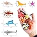 FXMHEHBB 46 Pack Mini Ocean Sea Animals Toys Assorted Vinyl Plastic Ocean Animal Figures Sea Creatures Toys for Kids Party Favors Educational Toy - Image 4