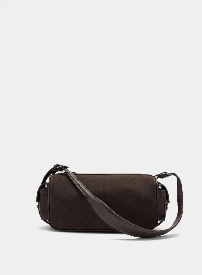 بارفوا حقيبة الكتف المستطيلة