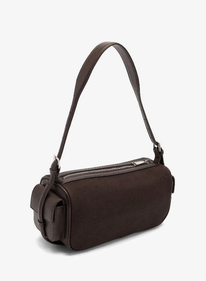 بارفوا حقيبة الكتف المستطيلة