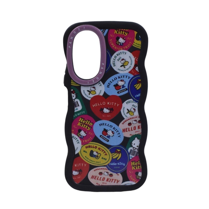 Hello Kitty Plastic Back Cover For Oppo A58 4G - Multicolour - Image 1