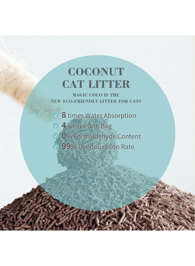 بايولاين رمل القطط بيولاين ماجيك كوكو جوز الهند 6 لتر - Image 2