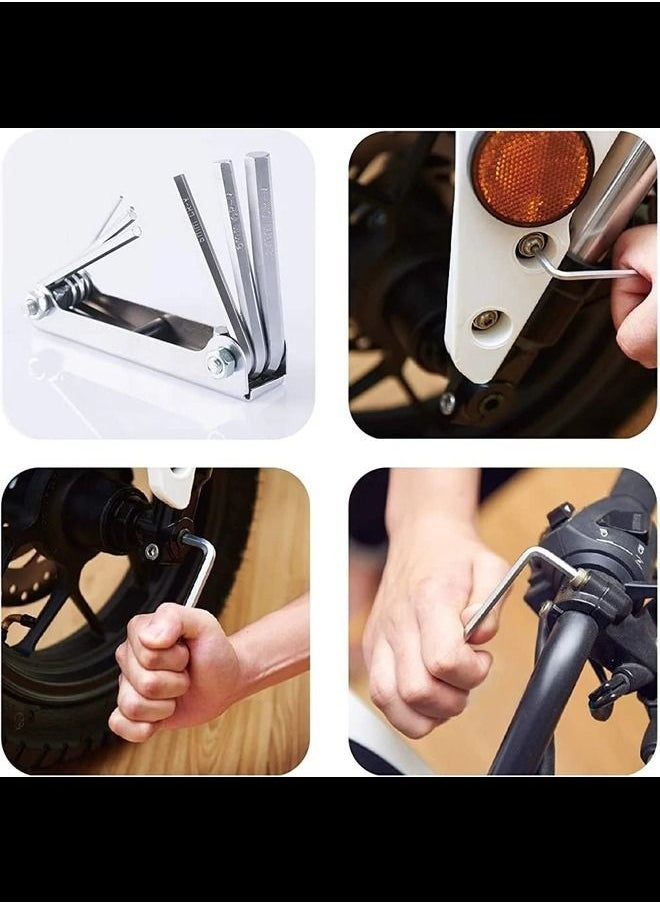 ABBASALI - Folding Allen Key Set Metric 8 Pieces - Image 1