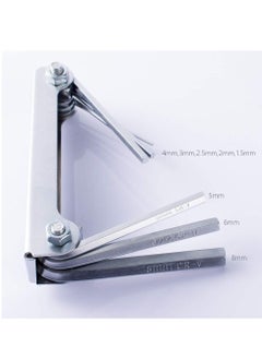 ABBASALI Folding Allen Key Set Metric 8 Pieces  - Image 4