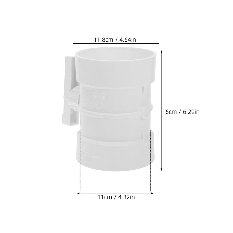 2pcs Manual Volume Control Damper For Systems Precise Airflow Regulation Easy Installation Damper For New Ventilation And Range Hoods - Image 2