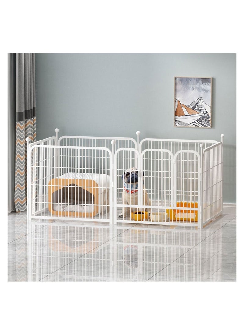 Cool Baby COOLBABY Dog Playpen Foldable 6 Panels Dog Pen 24" Height Pet Enclosure Dog Fence Outdoor with Lockable Door  - Image 1